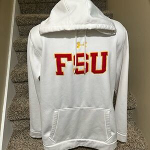 Rare vtg - UNDER ARMOUR Storm Loose *FSU Florida State* hoodie sweatshirt - XL